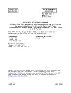 MIL MIL-HDBK-704-4 Notice 2 - Validation