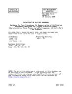 MIL MIL-HDBK-704-5 Notice 1 - Validation