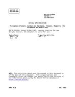 MIL MIL-M-13189A Notice 4 - Validation