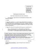 MIL MIL-PRF-14105E Amendment 1 (amendment incorporated)
