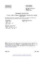 MIL MIL-PRF-15733/31F Notice 1 - Validation 1
