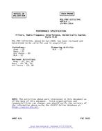 MIL MIL-PRF-15733/54G Notice 1 - Validation