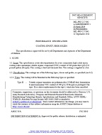 MIL MIL-PRF-22750G Amendment 1 (amendment incorporated)