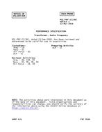 MIL MIL-PRF-27/30C Notice 1 - Validation 1