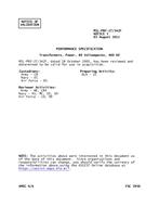 MIL MIL-PRF-27/342F Notice 1 - Validation