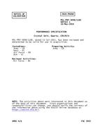 MIL MIL-PRF-3098/118E Notice 1 - Validation