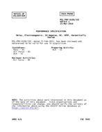 MIL MIL-PRF-6106/15E Notice 1 - Validation