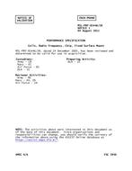 MIL MIL-PRF-83446/38 Amendment 1