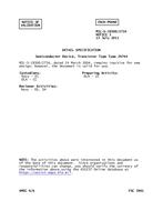 MIL MIL-S-19500/273A Notice 3 - Validation