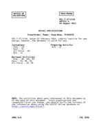 MIL MIL-T-27/153A Notice 4 - Validation
