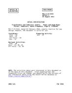 MIL MIL-T-27/161A Notice 5 - Validation