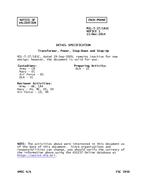 MIL MIL-T-27/181C Notice 1 - Validation