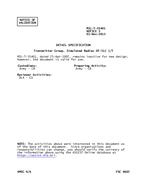 MIL MIL-T-55401 Notice 3 - Validation