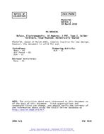 MIL MS25273H Notice 1 - Validation