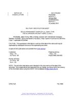 MIL MS25439A Notice 2 - Cancellation