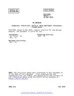 MIL MS27399A Notice 1 - Validation