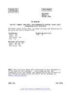MIL MS27787D Notice 1 - Validation