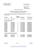 MIL MS3106D Notice 2 - Cancellation
