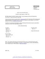 MIL MS3190G Notice 1 - Cancellation