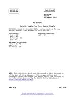 MIL MS35059K Notice 1 - Validation