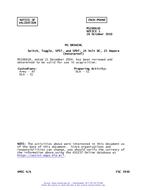 MIL MS39061D Notice 1 - Validation
