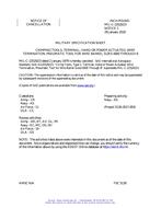 MIL MIL-C-22520/23 Notice 1 - Cancellation