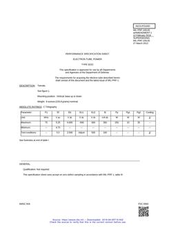 MIL MIL-PRF-1/812E Amendment 1