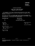 MIL MIL-C-104C Amendment 1