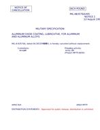 MIL MIL-A-63576A Notice 1 - Cancellation