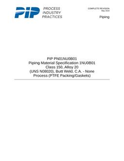 PIP PN01NU0B01 PIP PN01NU0B01