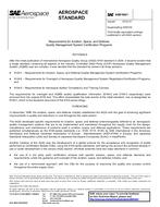 SAE AS9104/1 SAE AS9104/1