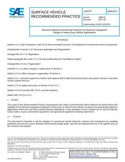 SAE J1455 SAE J1455
