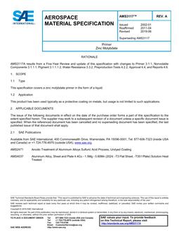 SAE AMS3117A SAE AMS3117A