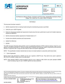 SAE AS5781B SAE AS5781B